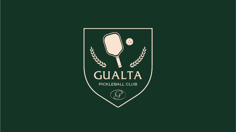 Rebranded logo for Gualta Pickleball Club