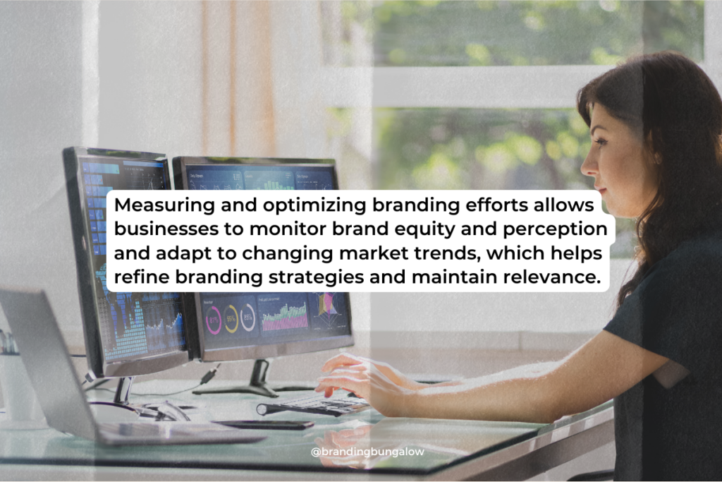 A brand manager monitors brand performance.