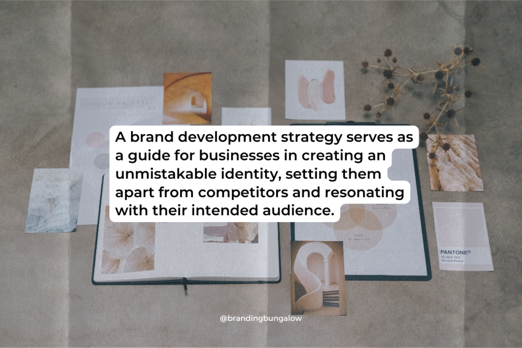 A portfolio for branding strategy.