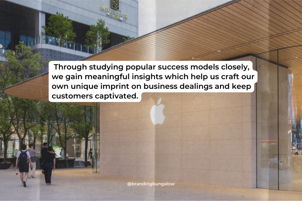 An example of a popular success model in the industry.